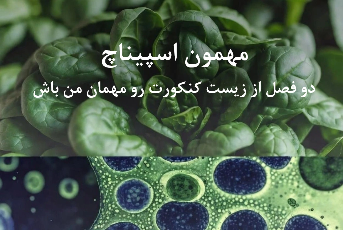 مهمون اسپیناچ - دو فصل از زیست کنکور تو مهمان من باش